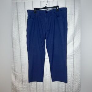 Vineyard Vines OTG Performance 5 Pocket Pants Mens 38x26 Blue Nylon Spandex Cott